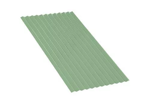 Профнастил МП18 A Полиэстер 0,45 мм RAL 6019 Бело-зеленый купить в краснодаре