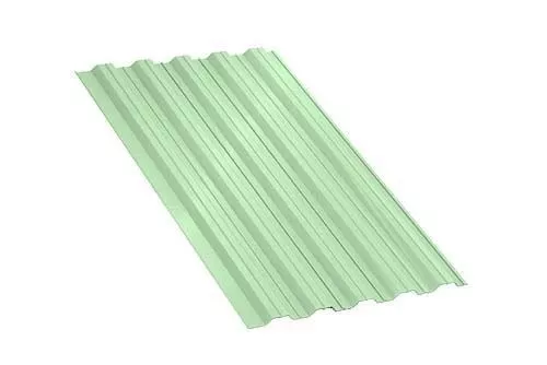 Профнастил НС35 A NormanMP 0,5 мм RAL 6019 Бело-зеленый купить в краснодаре