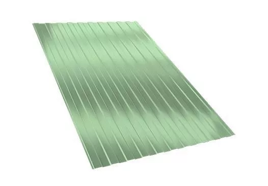 Профнастил С8 A Полиэстер 0,45 мм RAL 6019 Бело-зеленый купить в краснодаре