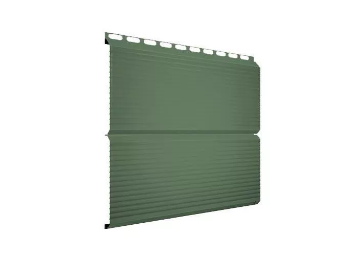 Металлический сайдинг Grand Line ЭкоБрус Гофр PE 0,45 мм RAL 6019 Бело-зеленый купить в краснодаре