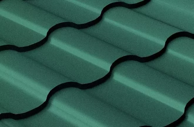 Металлочерепица GL Кредо (Kredo) 0.5 GreenCoat Pural Matt RR 11 темно-зеленый купить в краснодаре