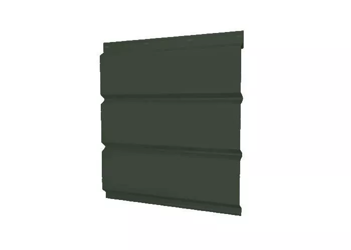Софит металл GL без перфорации GreenCoat Pural Matt 0,5 мм RR 11 темно-оливковый купить в краснодаре