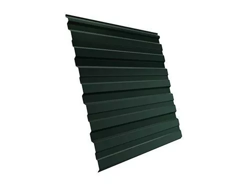 Профнастил Grand Line С10 A GreenCoat Pural 0,5 мм RAL 6020 Хромовая зелень купить в краснодаре
