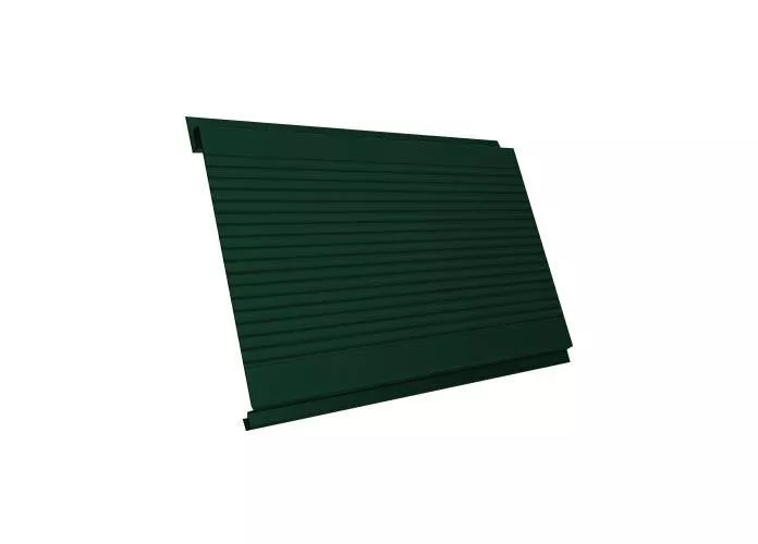 Металлический сайдинг Grand Line Вертикаль Гофр GreenCoat Pural RAL 6020 Хромовая зелень купить в краснодаре