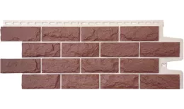 Фасадные панели Grand Line Колотый камень Design Plus Корица с белым швом. Цена: 876 руб. Артикул: GrandLine-FP02_1