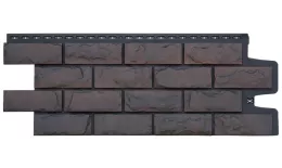 Фасадные панели Grand Line Колотый камень Design Plus Трюфель с черным швом. Цена: 876 руб. Артикул: GrandLine-FP02_1