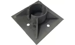 Оголовок для сваи d108 усиленный, цвет черный. Цена: 646 руб. Артикул: 30026