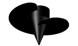 Наконечник винтовой для сваи d 89 цвет черный. Артикул: 30057