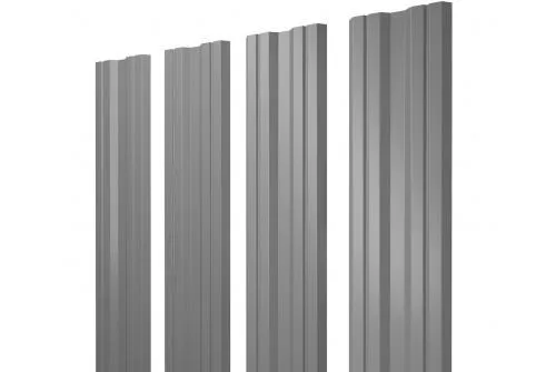 Штакетник Grand Line Twin 0,45 PE RAL 7004 Сигнальный серый купить в краснодаре