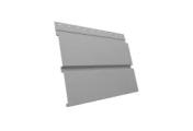 Металлический сайдинг Grand Line Квадро Брус Satin 0,5 мм RAL 7004 Сигнальный серый – Купить оптом и в розницу