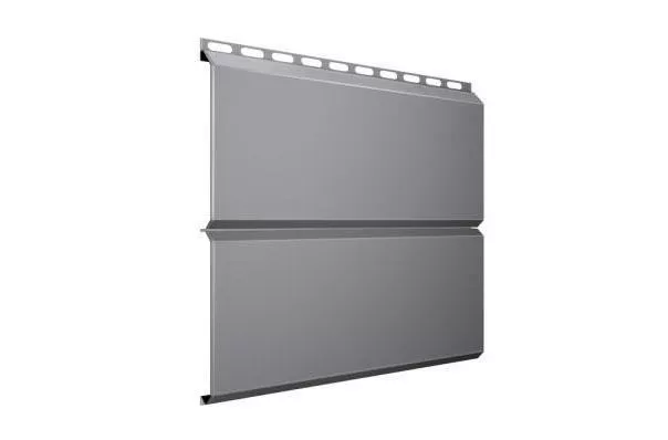 Металлический сайдинг Grand Line ЭкоБрус Satin 0,5 мм RAL 7004 Сигнальный серый купить в краснодаре
