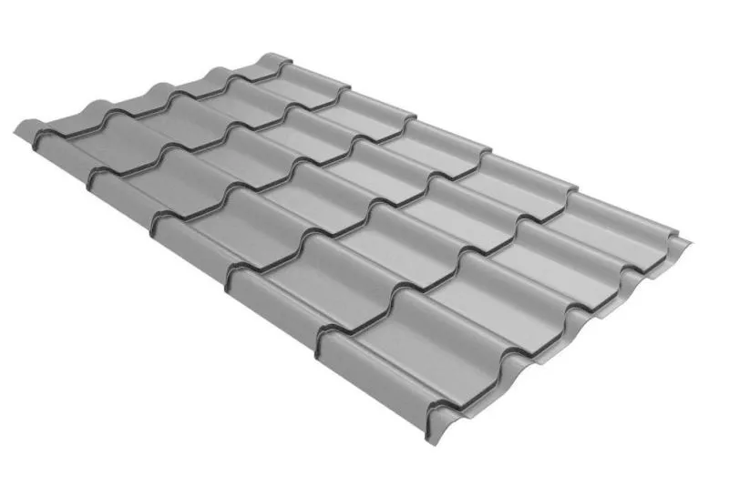 Металлочерепица Grand Line Камея (Kamea) 0,45 Drap RAL 7004 сигнальный серый купить в краснодаре