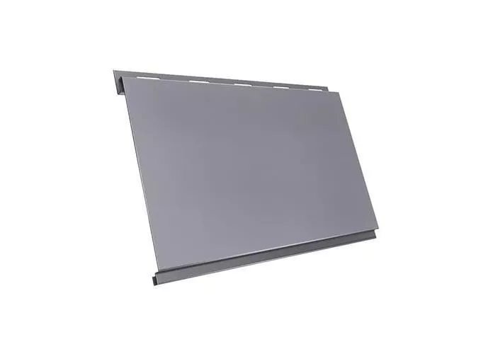 Металлический сайдинг Grand Line Вертикаль Классик Drap 0,45 мм RAL 7004 Сигнальный серый купить в краснодаре