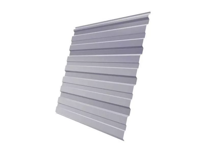 Профнастил Grand Line С10 R Полиэстер 0,45 мм RAL 7004 Сигнальный серый купить в краснодаре