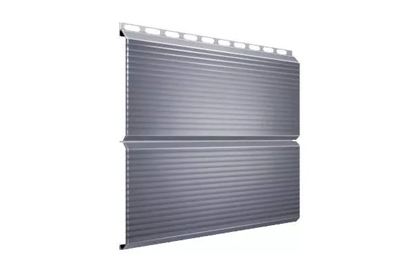 Металлический сайдинг Grand Line ЭкоБрус Гофр Satin 0,5 мм RAL 7004 Сигнальный серый купить в краснодаре