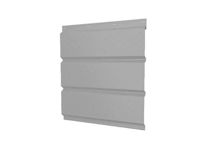 Софит металл GL с перфорацией РЕ 0,4 мм RAL 7004 сигнальный серый купить в краснодаре