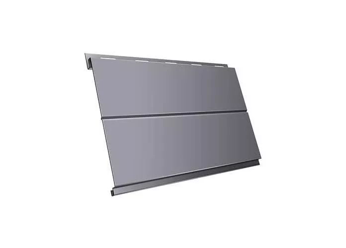 Металлический сайдинг Grand Line Вертикаль Line Drap 0,45 мм RAL 7004 Сигнальный серый купить в краснодаре