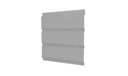 Софит металл GL без перфорации Satin 0,5 мм RAL 7004 сигнальный серый. Артикул: GrLn01_02_03_Pr_249