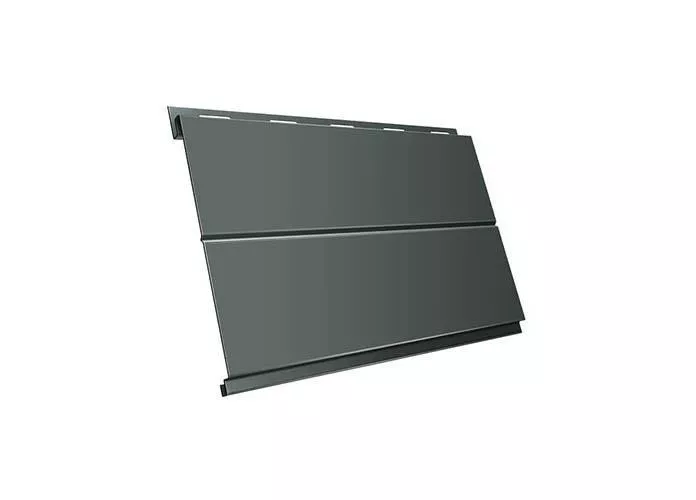 Металлический сайдинг Grand Line Вертикаль Line PE 0,45 мм RAL 7005 Мышино-серый купить в краснодаре