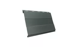 Металлический сайдинг Grand Line Вертикаль Проф PE 0,45 мм RAL 7005 Мышино-серый. Цена: 847 руб. Артикул: GrandLine-MS810