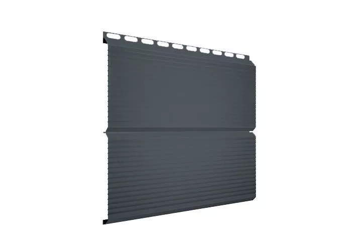 Металлический сайдинг Grand Line ЭкоБрус Гофр PE 0,45 мм RAL 7005 Мышино-серый купить в краснодаре