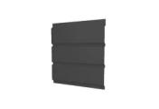 Софит металл GL с перфорацией GreenCoat Pural Matt 0,5 мм RR 23 темно-серый – Купить оптом и в розницу