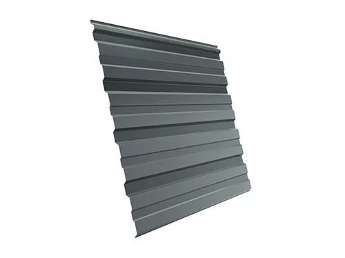 Профнастил Grand Line С10 A Полиэстер 0,45 мм RAL 7005 Мышино-серый купить в краснодаре