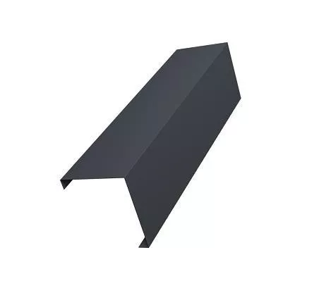 Декоративная накладка на столб угловая жалюзи Milan,Tokyo 0,5 Satin с пленкой RAL 7016. GL купить в краснодаре