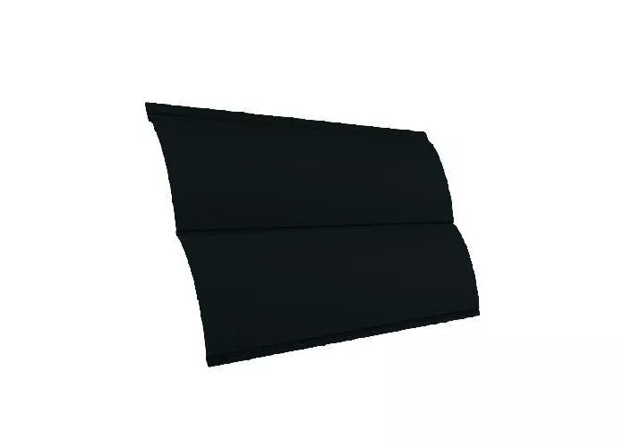 Металлический сайдинг Grand Line Блок-хаус Новый GreenCoat Pural Matt RAL 7016 Антрацитово-серый купить в краснодаре
