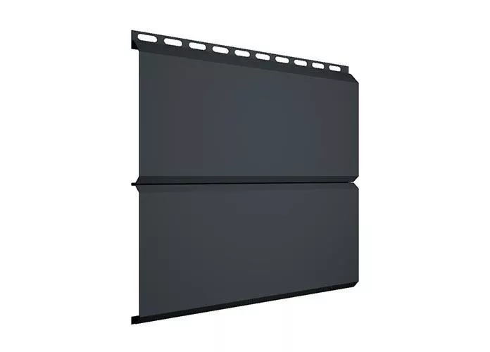Металлический сайдинг Grand Line ЭкоБрус Quarzit Pro Matt 0,5 мм RAL 7016 Антрацитово-серый купить в краснодаре