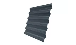 Профнастил Grand Line НС35 R Rooftop Matte (Стальной бархат) 0,5 мм RAL 7016 Антрацитово-серый. Цена: 1265 руб. Артикул: HC35GL-sb7016
