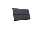 Металлический сайдинг Grand Line ЭкоБрус 3D GreenCoat Pural Matt RAL 7016 Антрацитово-серый – Купить оптом и в розницу