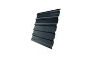 Профнастил Grand Line С20R Rooftop Matte (Стальной бархат) 0,5 мм RAL 7016 Антрацитово-серый – Купить оптом и в розницу