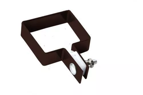 Крепление хомут крайний 62х55 RAL 8017 GL купить в краснодаре