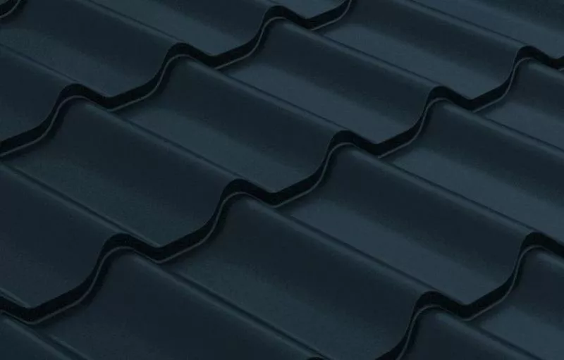 Металлочерепица Grand Line Классик (Classic) 0.45 Drap ST RAL 9005 черный купить в краснодаре