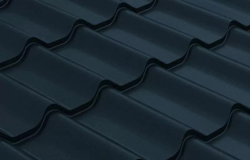 Металлочерепица GL Классик (Classic) 0.5 Quarzit Lite RAL 7024 мокрый асфальт купить в краснодаре