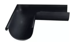 Угол желоба внешний 90° Optima Grand Line 125 мм RAL 7024 Мокрый асфальт. Цена: 684 руб. Артикул: GL_voda_398