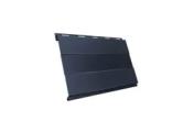 Металлический сайдинг Grand Line Вертикаль Проф GreenCoat Pural Matt RAL 7024 Мокрый асфальт – Купить оптом и в розницу