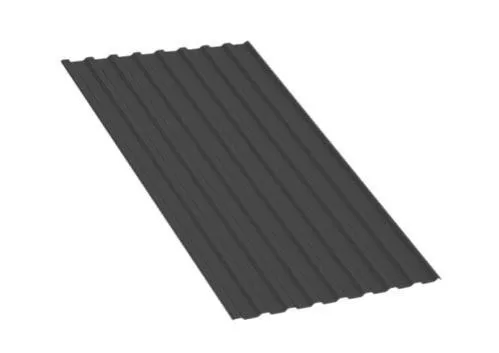 Профнастил МП20 A PURMAN 0,5 мм RAL 7024 Мокрый асфальт купить в краснодаре