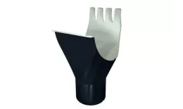 Воронка желоба Optima Grand Line 125/90 мм RAL 7024 Мокрый асфальт. Цена: 394 руб. Артикул: GL_voda_326