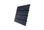 Профнастил Grand Line С10 R GreenCoat Pural Matt 0,5 мм RAL 7024 Мокрый асфальт – Купить оптом и в розницу