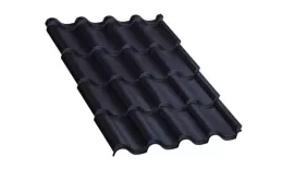 Металлочерепица Монтерроса-ML PURMAN 0.5 мм RAL 7024 мокрый асфальт. Цена: 812 руб. Артикул: monter_06-7024ml