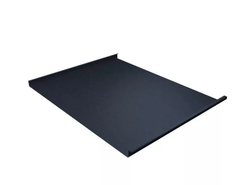 Двойной стоячий фальц Grand Line Quarzit Pro Matt 0.5 мм RAL 7024 Мокрый асфальт купить в краснодаре