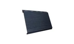 Металлический сайдинг Grand Line Вертикаль Гофр Satin 0,5 мм RAL 7024 Мокрый асфальт. Артикул: GrandLine-MS500