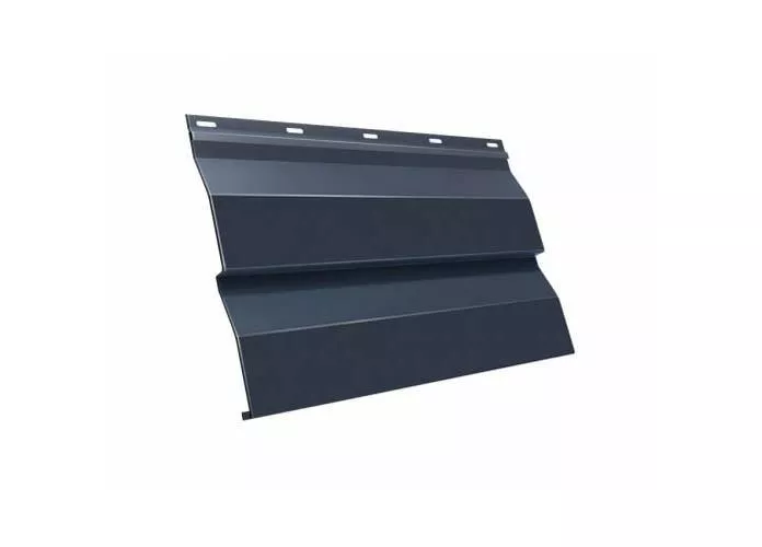 Металлический сайдинг Grand Line Корабельная доска Quarzit Pro Matt 0,5 мм RAL 7024 Мокрый асфальт купить в краснодаре