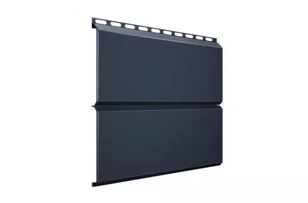 Металлический сайдинг Grand Line ЭкоБрус Drap 0,45 мм RAL 7024 Мокрый асфальт купить в краснодаре