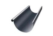 Желоб полукруглый GL Granite 150/100 мм 3 м RAL 7024 Мокрый асфальт – Купить оптом и в розницу