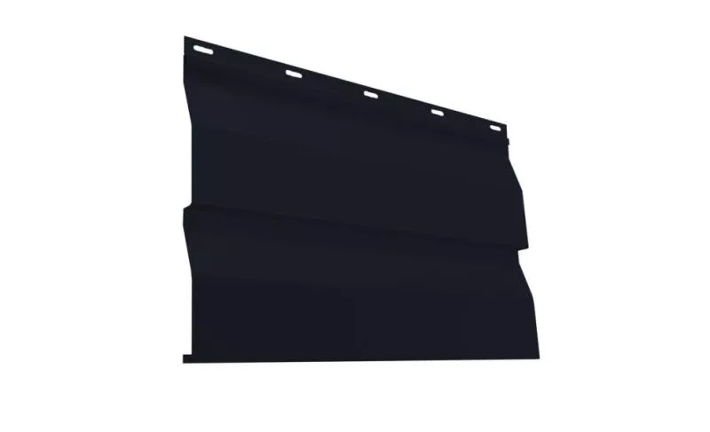 Металлический сайдинг Металл Профиль Корабельная доска NormanMP 0,5 мм RAL 7024 Мокрый асфальт купить в краснодаре