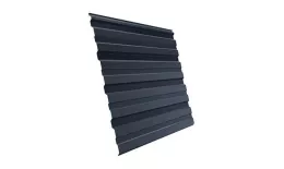 Профнастил Grand Line С10 A Quarzit Pro Matt 0,5 мм RAL 7024 Мокрый асфальт. Артикул: prof04-a