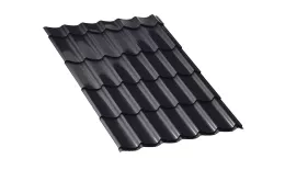 Металлочерепица Ламонтерра-Х Полиэстер 0.45 мм RAL 7024. Цена: 509 руб. Артикул: sup1-7024